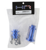 HRALPC10H06 CNC Aluminum Hub Set Blue: Losi Promoto-MX