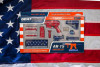 GoatGuns - 1/3 Scale Die Cast AR15 Desktop Model, USA  GOAAR-USA