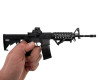 GoatGuns - Mini Angled Foregrip, Fits AR / M4 Models 