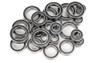 Rubber shielded bearings Rubber shielded bearings