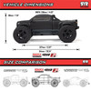 1/10 BIG ROCK 223S DSC 4X4 RTR Brushless Monster Truck, Green ARA4312V4T2 1/10 BIG ROCK 223S DSC 4X4 RTR Brushless Monster Truck, Green ARA4312V4T2