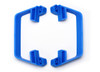 Traxxas Slash 2WD Blue Low-CG Nerf Bars (2) 5833A