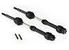 Traxxas Steel Rear CV Driveshafts (2) 6852R