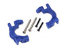 Traxxas Blue Extreme Heavy-Duty Caster Blocks (2) 9032X Blue
