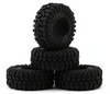 Injora 1.3" King Trekker Micro Rock Crawler Tires (4) (70mm OD) (S5) w/Foam Inserts YQT-1314