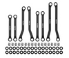 Injora Redcat Ascent-32 Aluminum High Clearance Suspension Links Set (Black) ASC32-04BK