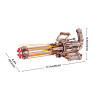 ROKR Rotating Barrel Machine Gun Toy 3D Wooden Puzzle ROELQA01