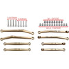 Hot Racing  No Flex Upgrade Brass Link Set, SCX30 HRASXTY133H