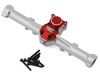 Treal Hobby Axial SCX24 Aluminum Rear Axle (Silver/Red) X002KLYY0F