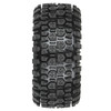 Aztek SC 2.2"/3.0" M2 (Medium) Tires Mounted on Raid Black 6x30 Removable Hex (12mm & 14mm) SC Wheels for Slash® 2wd, Slash® 4x4, ProTrac™ & Senton™ 4x4 Front or Rear