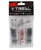 Treal TRX4-M SHOCKS 59MM OIL-DAMPER LONG TRAVEL 1/18 TRX4-MT PURPLE X004CQY2IF