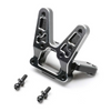 TLR-1072 Rear Bulkhead, Aluminum, Black: 22S Sprint