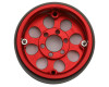 Vanquish Products KMC KM237 Riot 1.9" Beadlock Crawler Wheels (Red) (2)