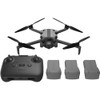 SKYROVER - X1 Fly More Combo 8K Drone with Remote Controller - Gray