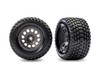 Traxxas Gray Rear Mini XRT Wheels w/ Gravix Tires (2) 10775-GRAY
