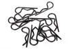 Black Standard-Duty Body Clips (12) 1834A