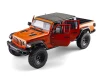  Killerbody Jeep Gladiator Rubicon 1/10 Rock Crawler Hard Body Kit (Orange) (313mm Wheelbase) w/Interior & LED Light Kit  KLR-48844