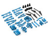 Furitek FRU2597 ALUMINASPEED ULTIMATE UPGRADE ALUMINIUM COMBO IN BLUE COLOR FOR 1/18 ARRMA MOJAVE GROM