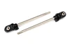 Traxxas 7763 110 mm Chrome Long GTX Shock Shafts (2) 