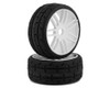 GRP GT - TO1 Revo Belted Pre-Mounted 1/8 Buggy Tires (White) (2) (S7) w/17mm Hex   GRPGTH01-S07 GRP GT - TO1 Revo Belted Pre-Mounted 1/8 Buggy Tires (White) (2) (S7) w/17mm Hex   GRPGTH01-S07