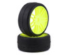 GRP GT - TO2 Slick Belted Pre-Mounted 1/8 Buggy Tires (Yellow) (2) (S7) w/17mm Hex    GRPGTY02-S07 GRP GT - TO2 Slick Belted Pre-Mounted 1/8 Buggy Tires (Yellow) (2) (S7) w/17mm Hex    GRPGTY02-S07