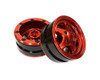 1.9 Alloy 5 Spoke Wheel (2) for 1 10 Scale Crawler  INTC29060RED 1.9 Alloy 5 Spoke Wheel (2) for 1 10 Scale Crawler  INTC29060RED
