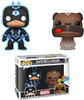 Entertainment Earth Marvel Teleporting Lockjaw & GITD Black Bolt Pop! 2-PK Px