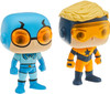 Funko Pop Heroes: DC Justice League - Booster Gold & Blue Beetle Vinyl Figures