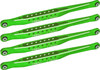 TREAL Lower 4 Trailing Arms Links Set, Aluminum 7075 Lower Chassis Links for Losi LMT 4WD Solid Axle Mega Truck Bog Hog/King Sling X003EF8W8B GREEN