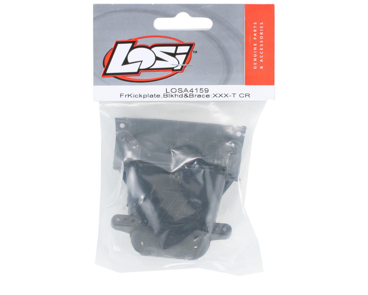  Losi Front Kickplate, Bulkhead & Brace Set LOSA4159