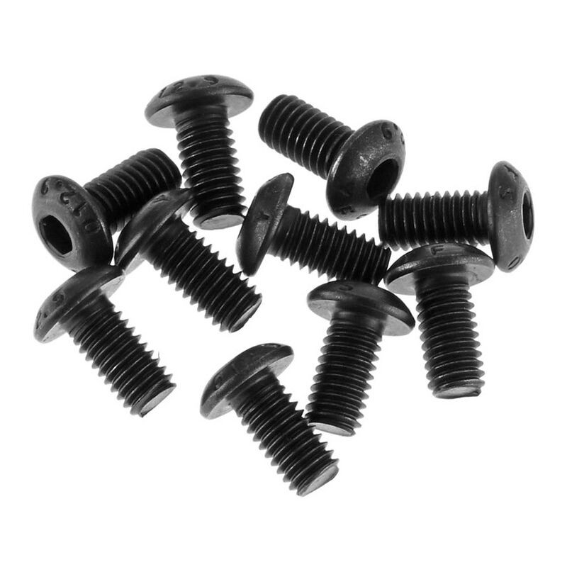 AR721306 Button Head Screw 3x6mm (10) (ALT ARAC9778)