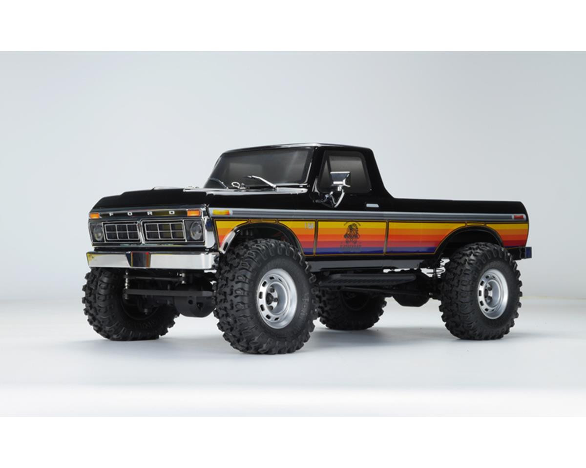  Carisma SCA-1E 1/10 Scale 70s Ford F-150 2.1 Spec 4WD RTR Scale Truck (Black) 