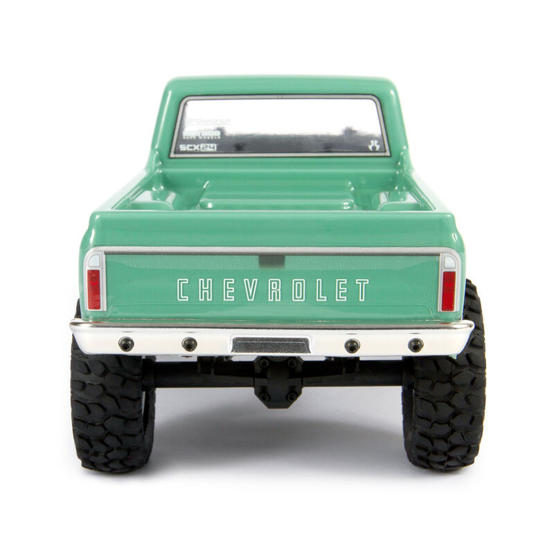 1/24 SCX24 1967 Chevrolet C10 4WD Truck Brushed RTR *GREEN (ALT AXI00001T1)