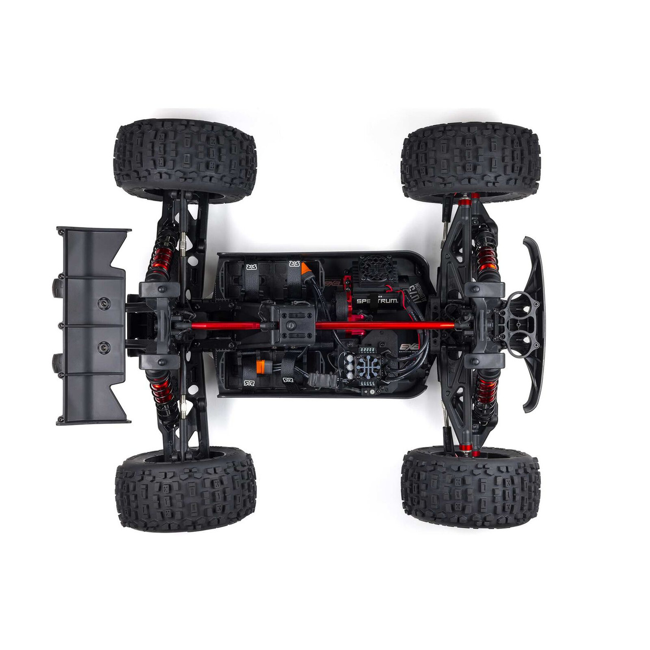 ARA5810V2T1 1/5 OUTCAST 4X4 8S BLX EXB Brushless Stunt Truck RTR, Black 