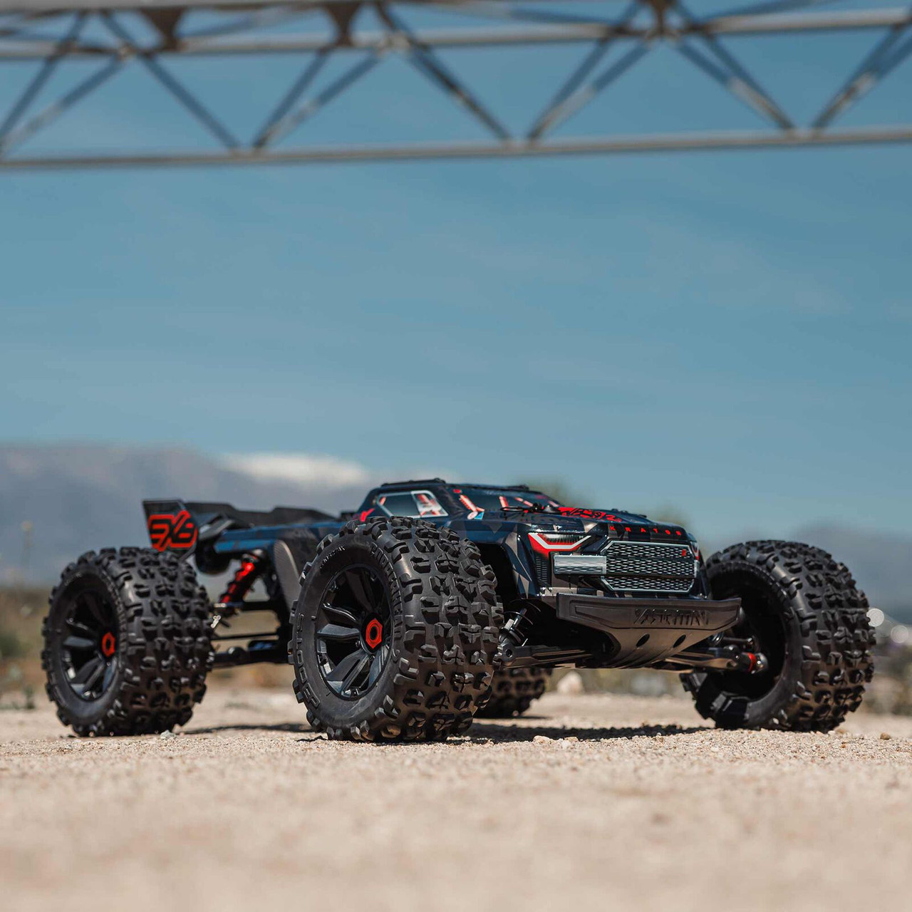 ARA5808V2T1 1/5 KRATON 4X4 8S BLX EXB Brushless Monster Truck RTR, Black 