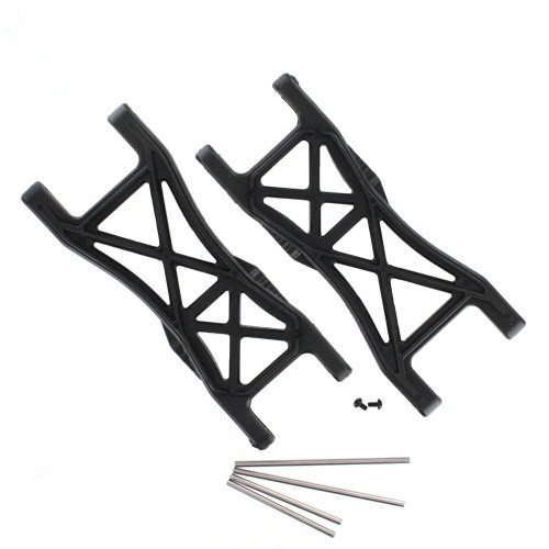 BS810-010 Plastic Front/Rear Lower Suspension Arm, Inner Hinge Pin, Outer Hinge Pin, Pin Screw