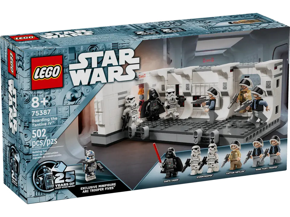 LEGO Star Wars Boarding the Tantive IV Buildable Toy Playset 75387