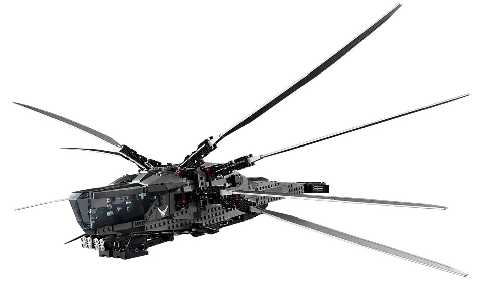 Lego Icons Dune Atreides Royal Ornithopter Build and Display Set 10327