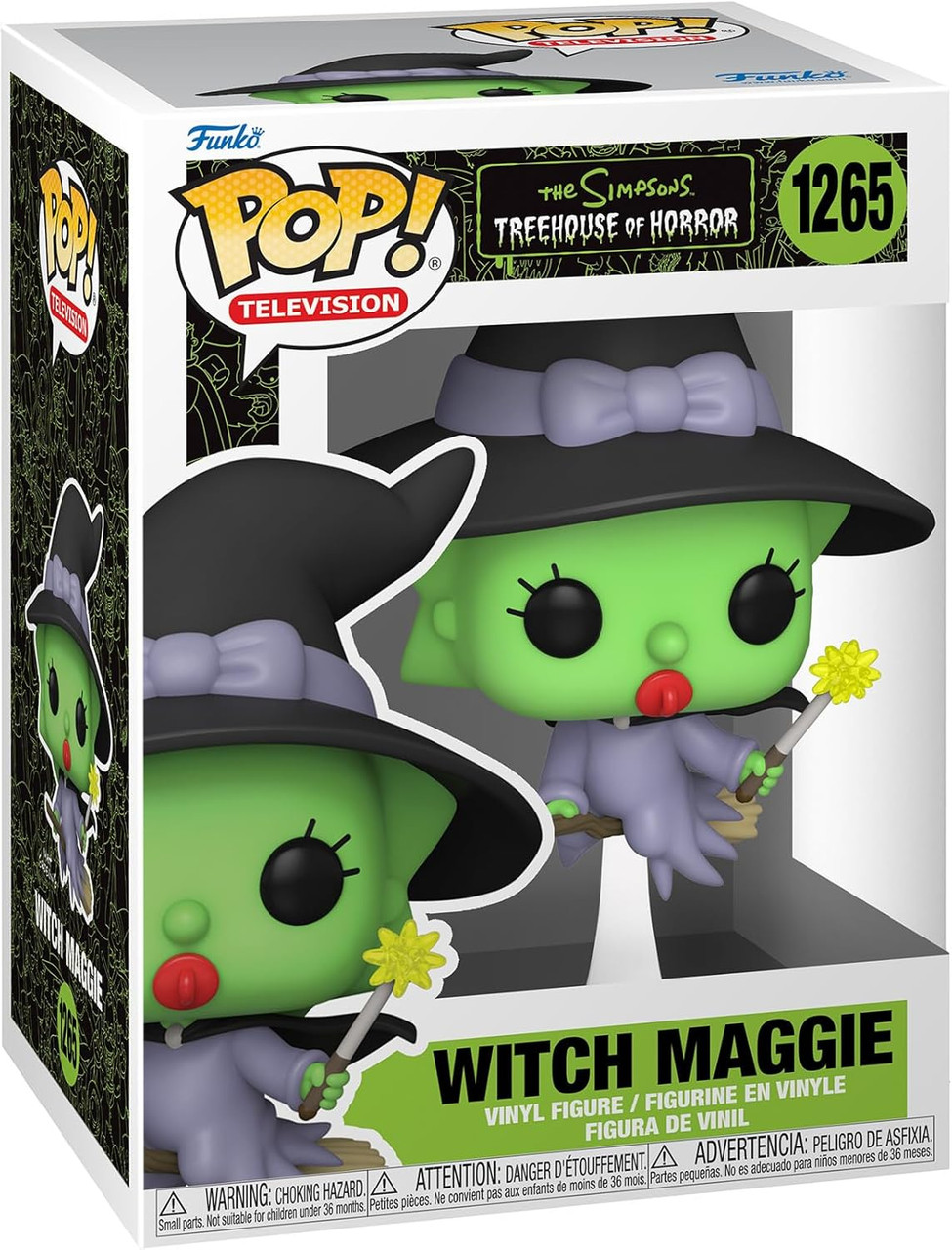 Pop!  The Simpsons Treehouse of Horror Witch Maggie Funko Pop! Vinyl Figure #1265 