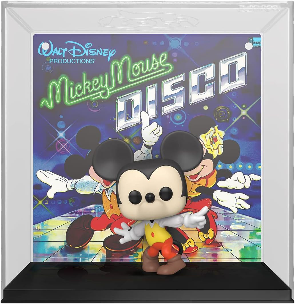 Pop!  Disney 100 Mickey Mouse Disco Pop! Album Figure #48 with Case 