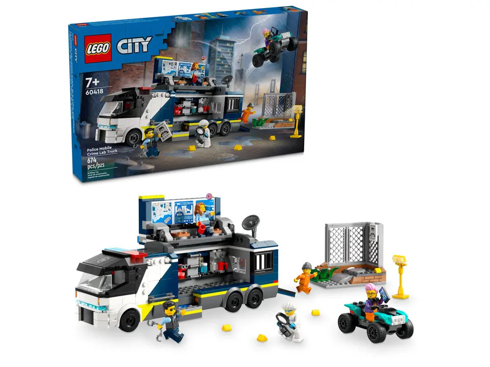 LEGO Police Mobile Crime Lab Truck 60418
