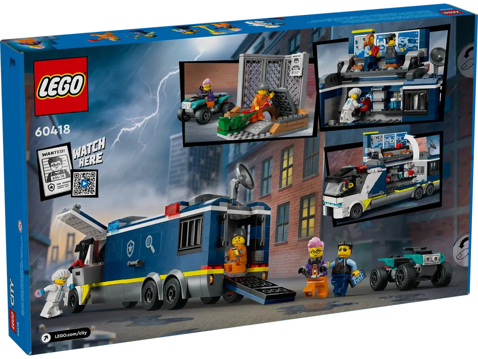 LEGO Police Mobile Crime Lab Truck 60418