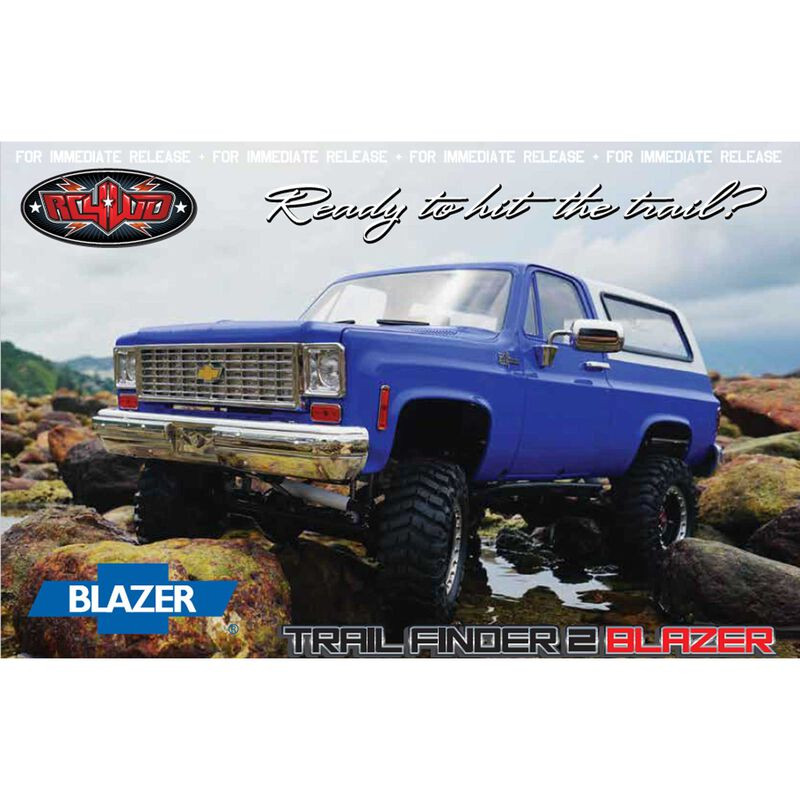 1/10 Trail Finder 2 4WD Truck Brushed RTR Limited Edition *BLUE (ALT RC4ZRTR0035)