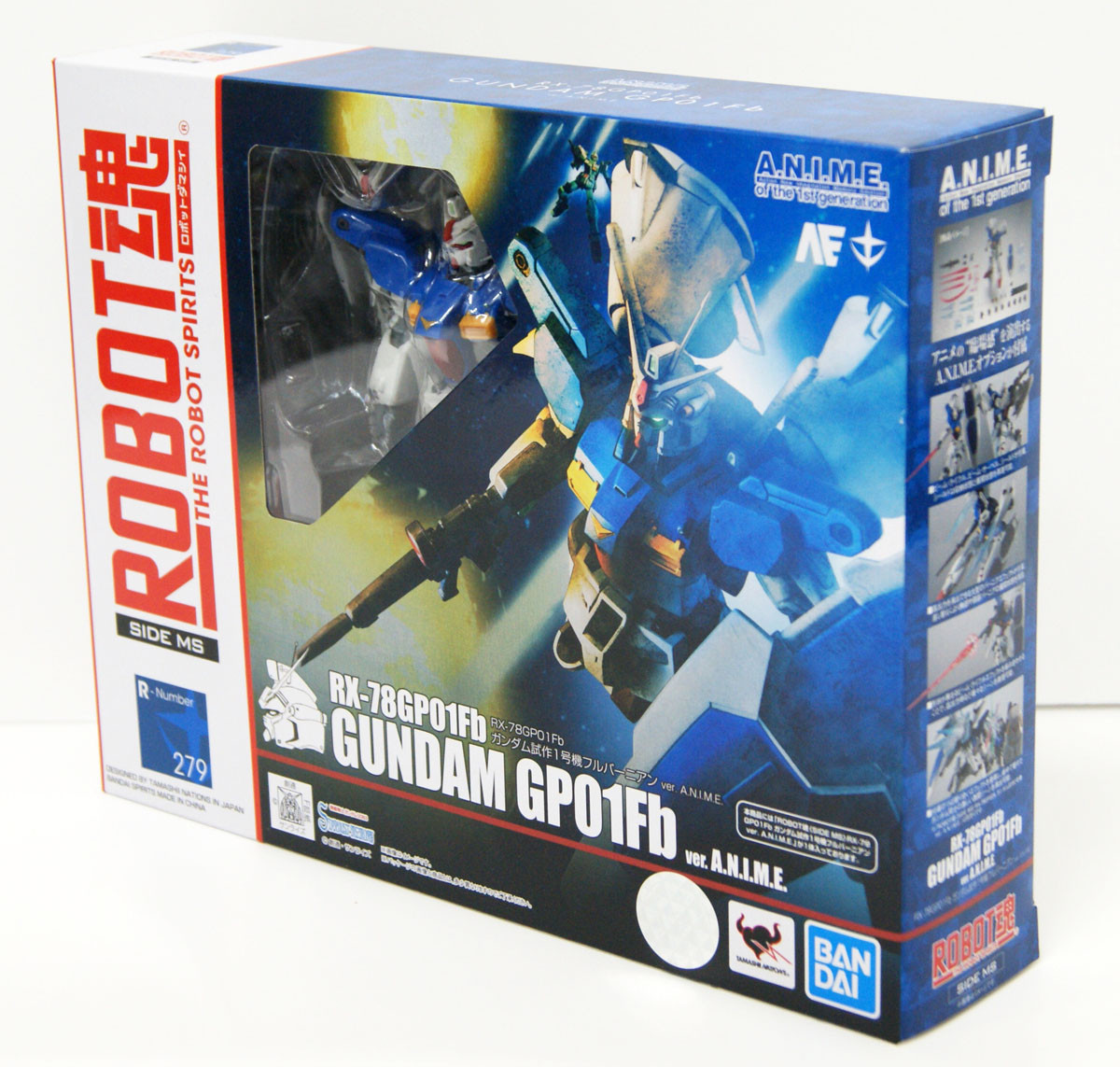 Bandai Robot Spirits (Side MS) Gundam GP01 'Zephyrantes' Full Burnern ver A.N.I.M.E. Figure 2547939