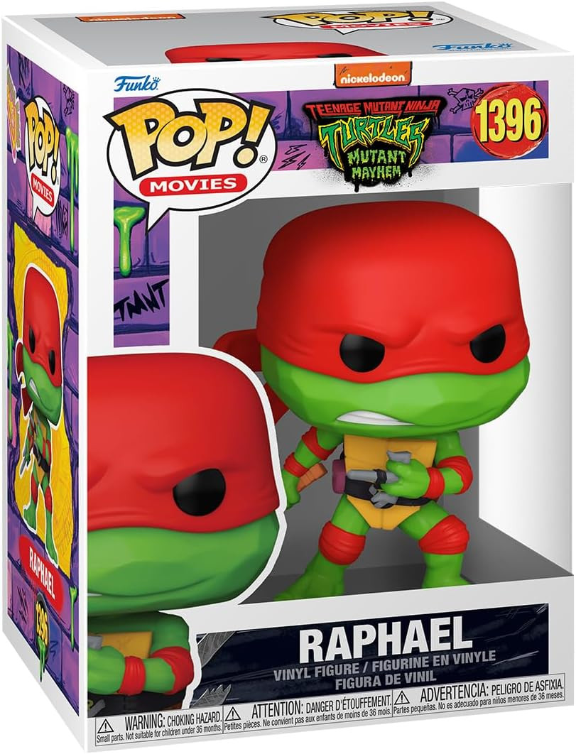 Pop!  Teenage Mutant Ninja Turtles: Mutant Mayhem Raphael Funko Pop! Vinyl Figure #1396 