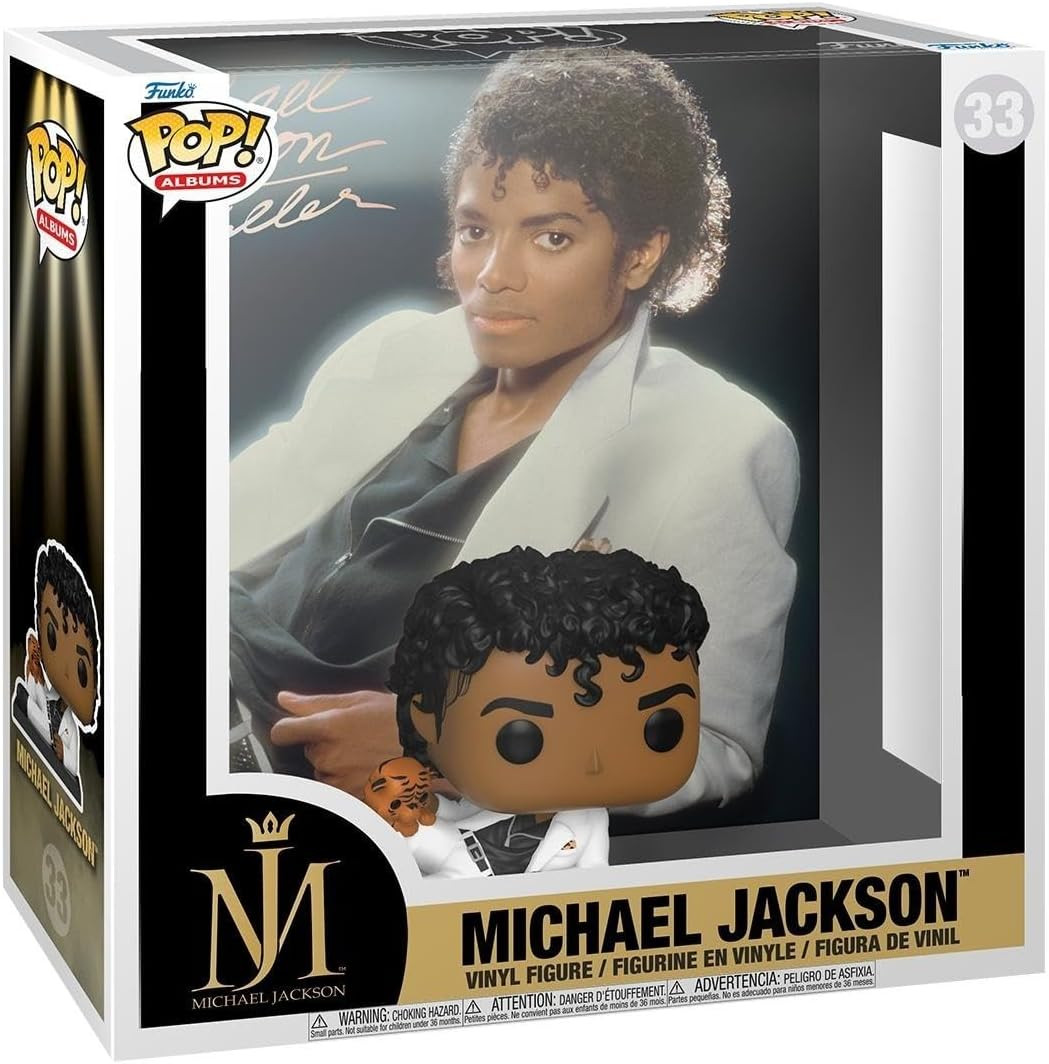 Pop!  Michael Jackson Thriller Funko Pop! Album Figure #33 with Case 