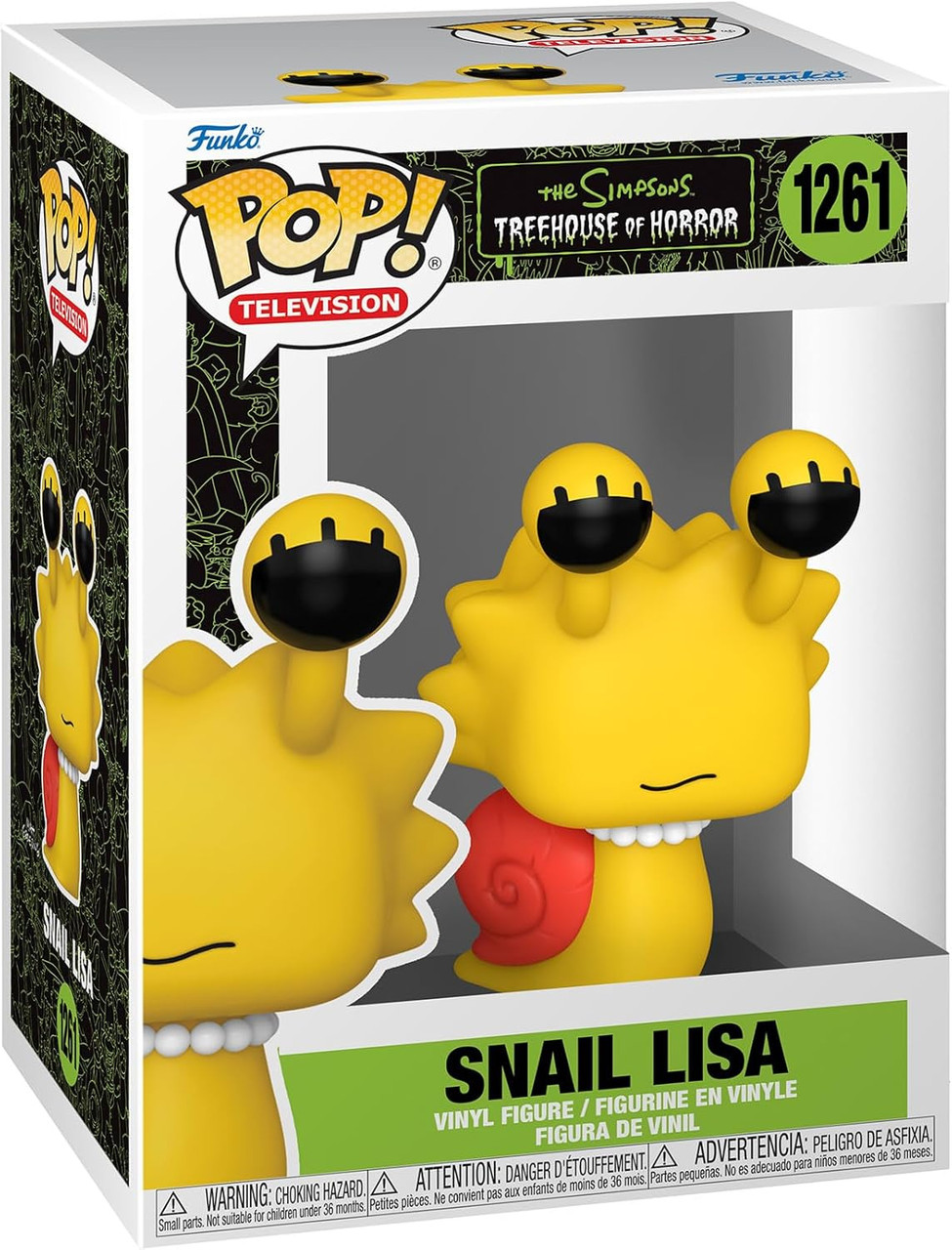 Pop!  The Simpsons Snail Lisa Funko Pop! Vinyl Figure 