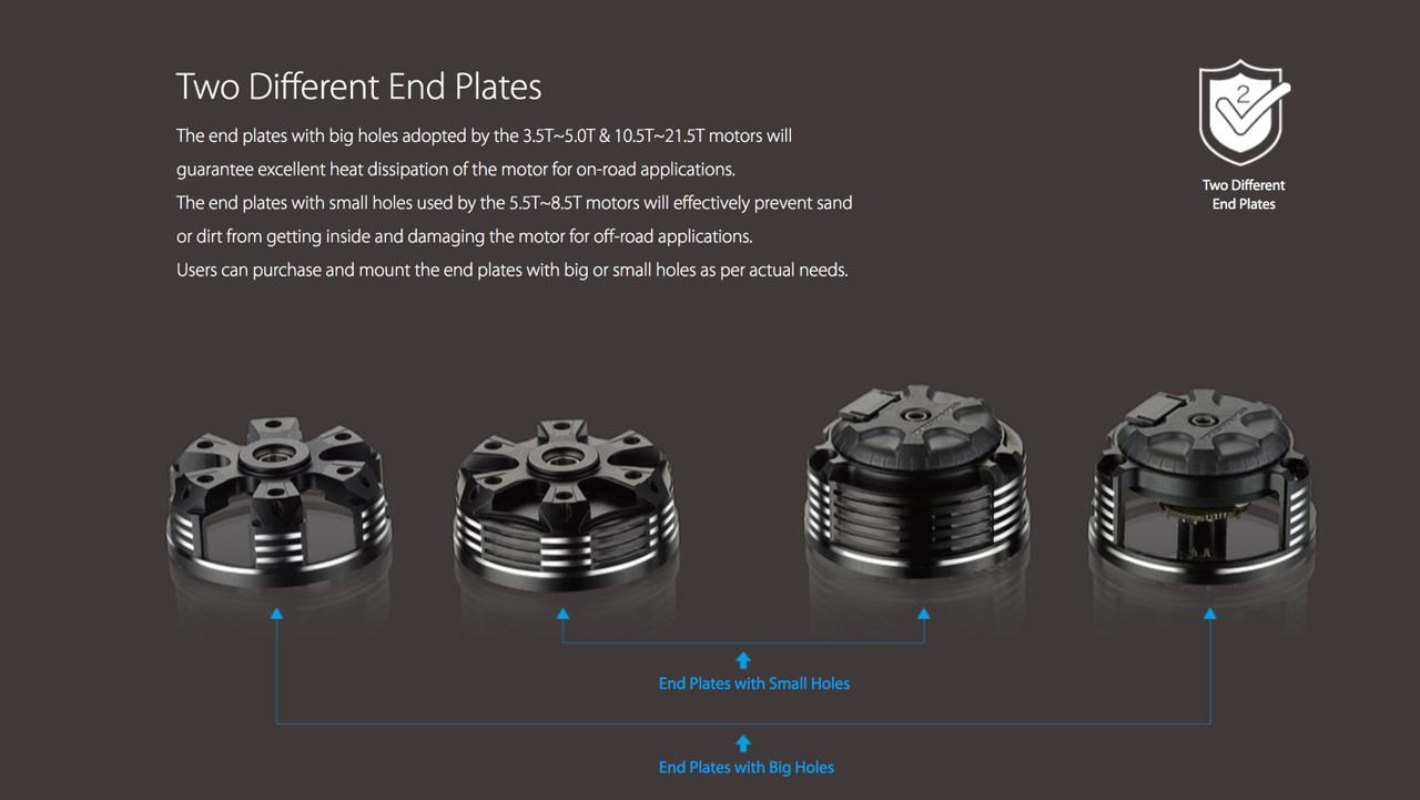 30401109 Hobbywing Xerun V10 G3 Competition Modified Brushless Motor (6.5T)