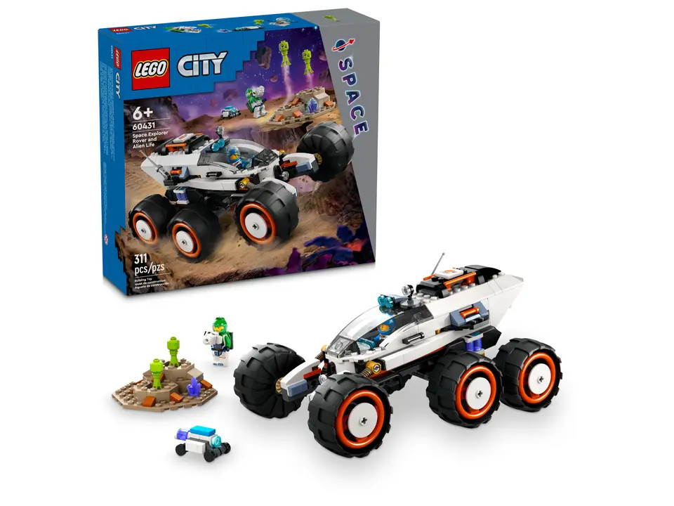 LEGO Space Explorer Rover and Alien Life 60431
