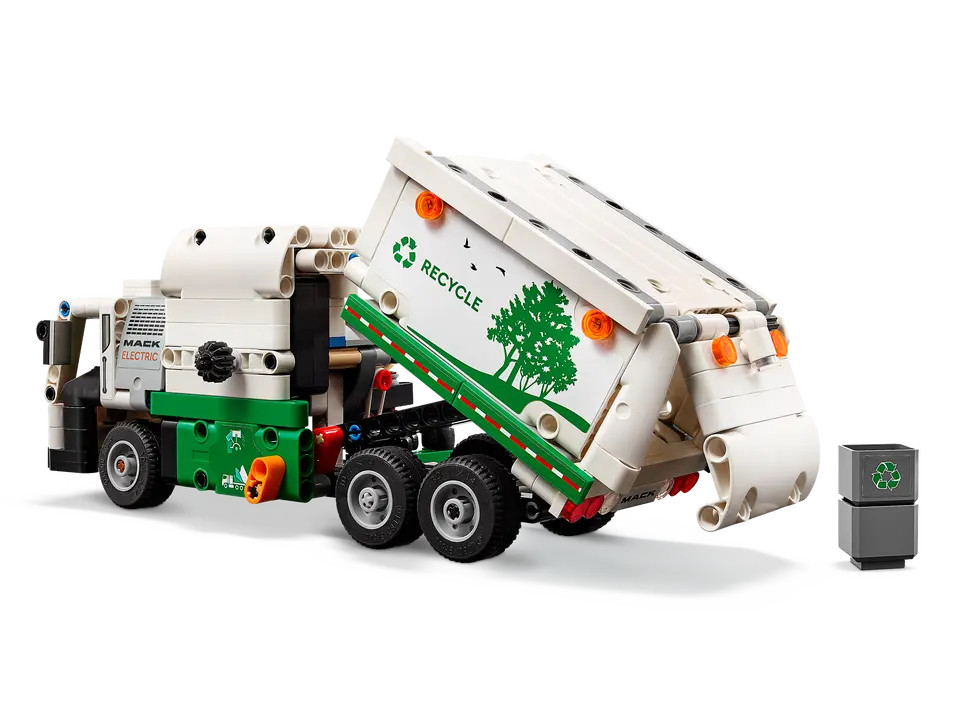 LEGO Technic Mack LR Electric Garbage Truck Toy 42167